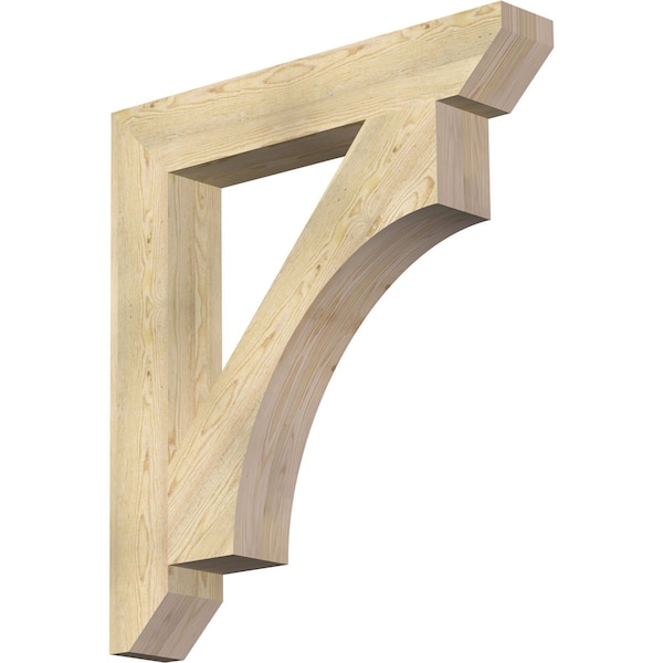 Ekena Millwork Westlake Slat Rough Sawn Bracket, Douglas Fir, 6"W x 38"D x 42"H BKT06X38X42WTL06RDF - main